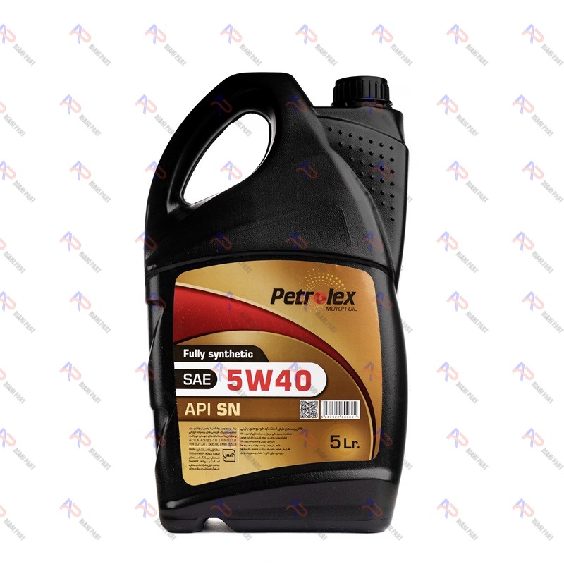روغن موتور پترولکس تمام سنتتیک 5W40 SN  ۵ لیتری