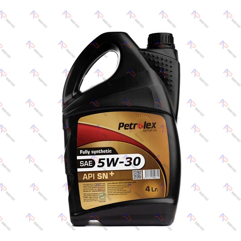 روغن موتور پترولکس تمام سنتتیک 5W30 SN+  ۴ لیتری